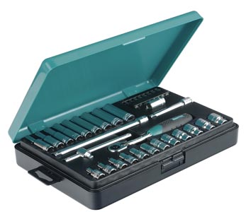 K25005 — KAMASA TOOLS набор торцевых ключей 1/4 мм 34 предмета K 25005 KAMASA TOOLS