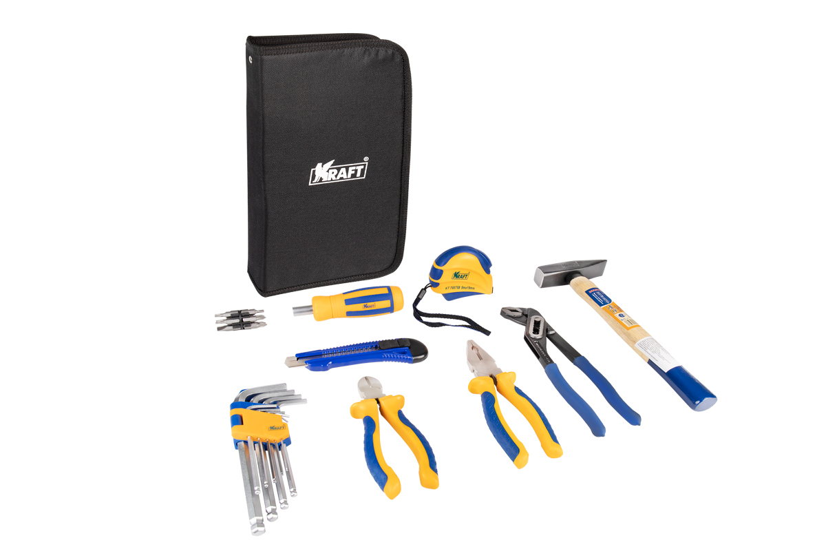 KT703008 — Набор инструмента 28 предметов (сумка) KRAFT