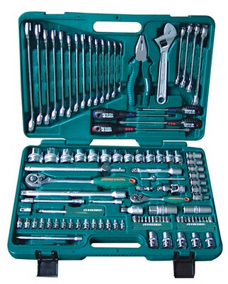 S04H624101S — Набор инструмента 109пр в пластик кейсеAIRLINE (AT10908) JONNESWAY