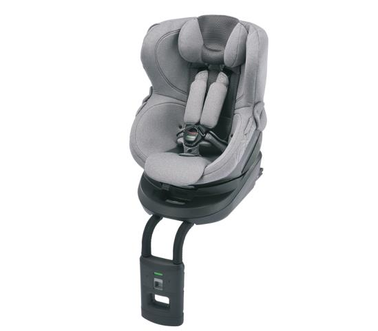 BF8661E — Кресло детское автомобильное KURUTTO 4I, группа 01, ISOFIX,  серое AILEBEBE