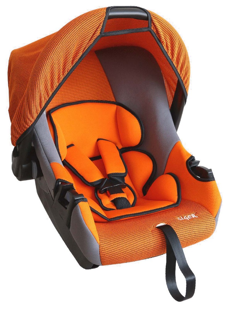 KRES0074 — Автокресло детское SIGER эгида люкс, (0), 013 кг, оранжевый SIGER
