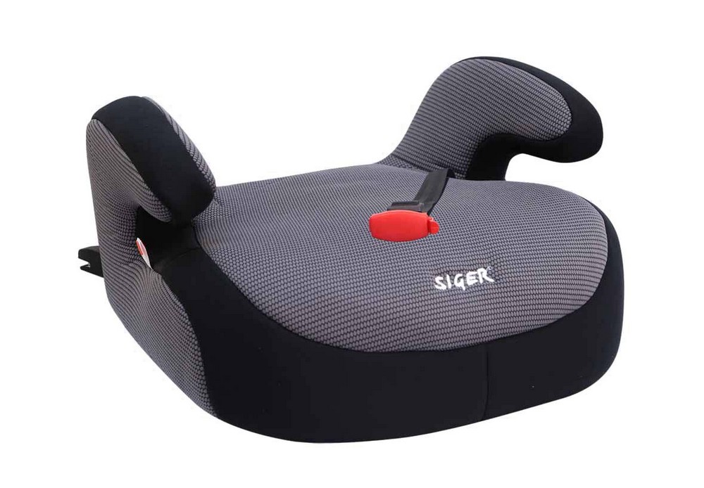 KRES0187 — Подушка автдетская бустер 2236кг (III) 612лет серая ISOFIX SIGER SIGER