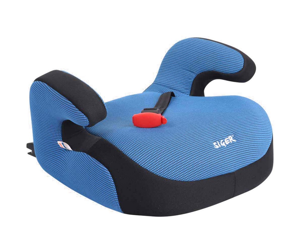 KRES0188 — Детское автомобильное кресло SIGER бустер FIX синий, 612 лет, 2236 кг, группа 3 SIGER