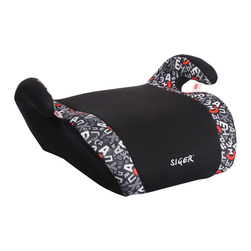 KRES0317 — Автокресло детское SIGER мякиш плюс, (3), 2236 кг, алфавит SIGER