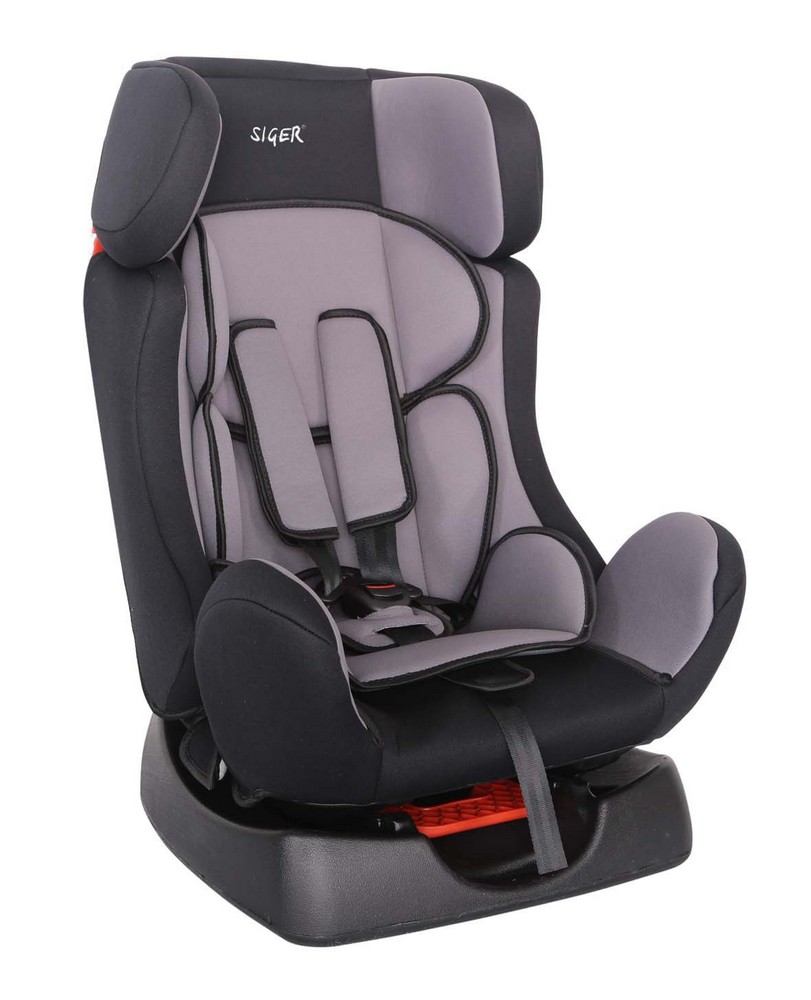 KRES0462 — Автокресло детское SIGER диона (012), 025 кг, 07 лет, серый SIGER
