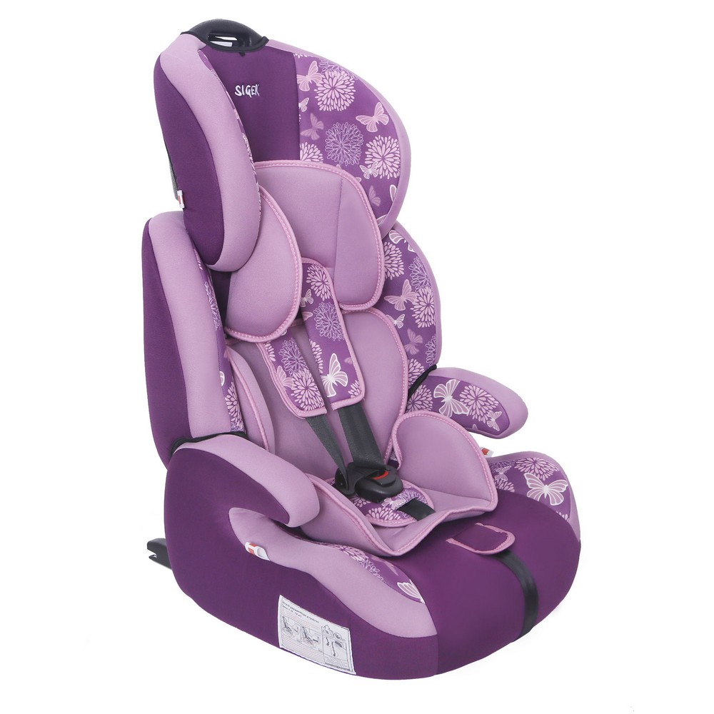 KRES2057 — Автокресло детское 936кг (LLLLLL) 112лет абстракция трансформер ISOFIX старт ART SIGER SIGER