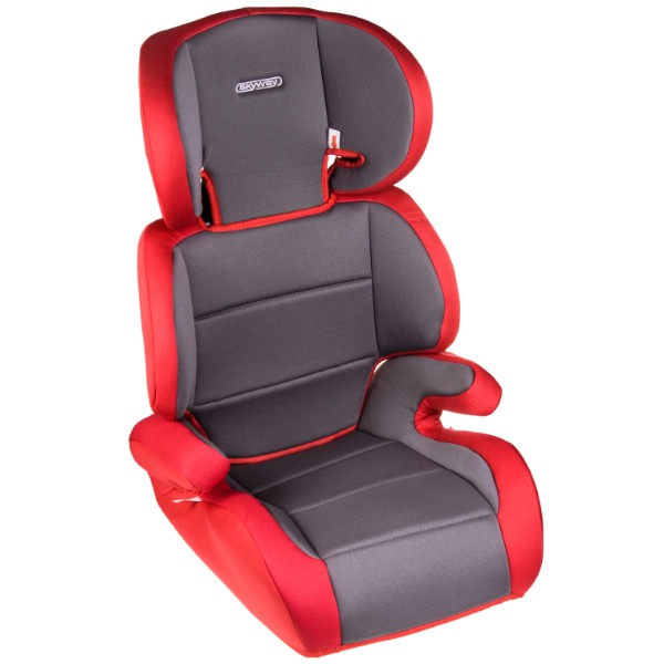 S02801021 — Автокресло детское каркасное группа 2/3 (от 15 до 36 кг) серый/красный SKYWAY озорник SKYWAY