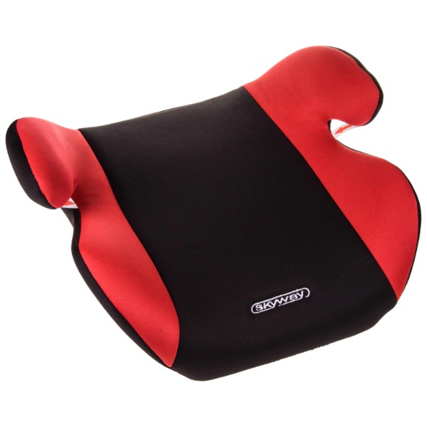 S02801024 — Автокресло детское бустер группа 2/3 (от 15 до 36 кг) черный/красный SKYWAY школьник 1 SKYWAY