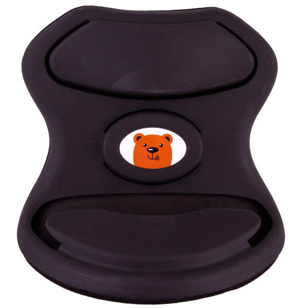 S04004003 — Адаптерремнябезопасностидетскийпластикчерныйсмедвежонком SKYWAY