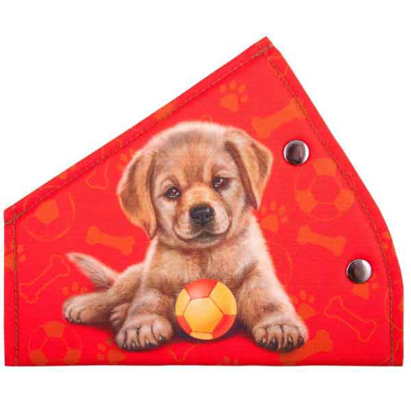 S04007009 — Адаптер/Корректор лямок ремня безопасности Щенок с мячом красный SKYWAY