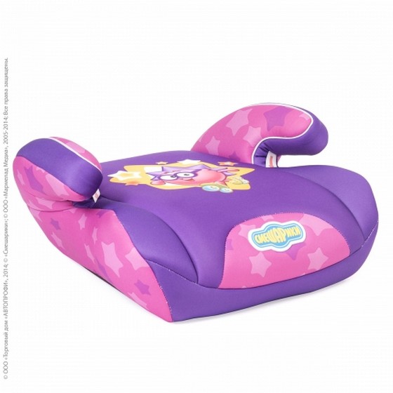 SMDK500EZHIK — Детское креслобустер смешарики, группы 2/3 (1536 кг/312 лет), пол AUTOPROFI