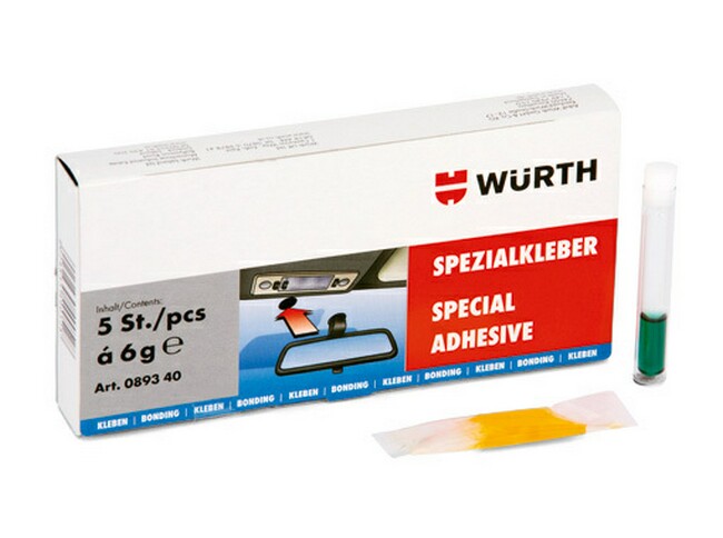 89340 — SPECIAL ADHESIVE Клей для стекла и металла WURTH