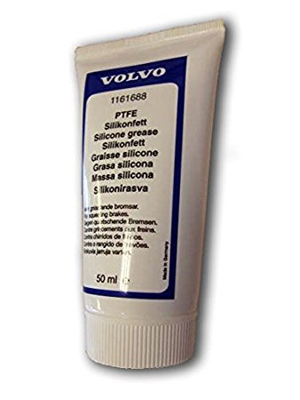 1161688 — Смазка силиконовая для пластика, металла и резины, белая (PTFE), 50 мл VOLVO