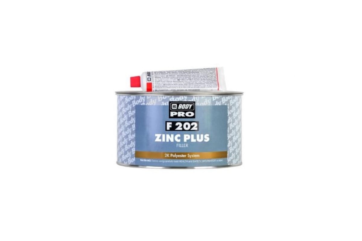 2020300002 — Шпатлевка HB BODY PRO F202 ZINC PLUS беж. 1.8кг 2020300002 HB BODY