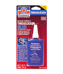 24240 — Фиксатор резьбы Фиксатор резьбы средней фиксации PERMATEX Medium Strength Threadlocker BLUE PERMATEX