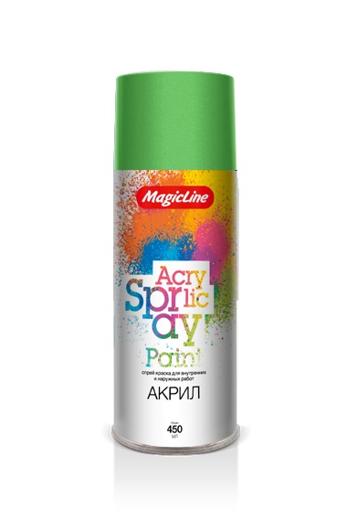 270 — Краска желтовато-зеленая (265г) RAL 6018 MAGICLINE