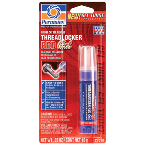 27010 — High Strength Threadlocker Red Gel Гелевый клей для резьбы PERMATEX