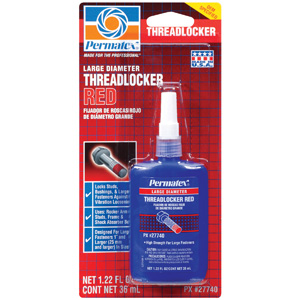 27740 — Large Diameter Threadlocker RED Клей для резьбы PERMATEX