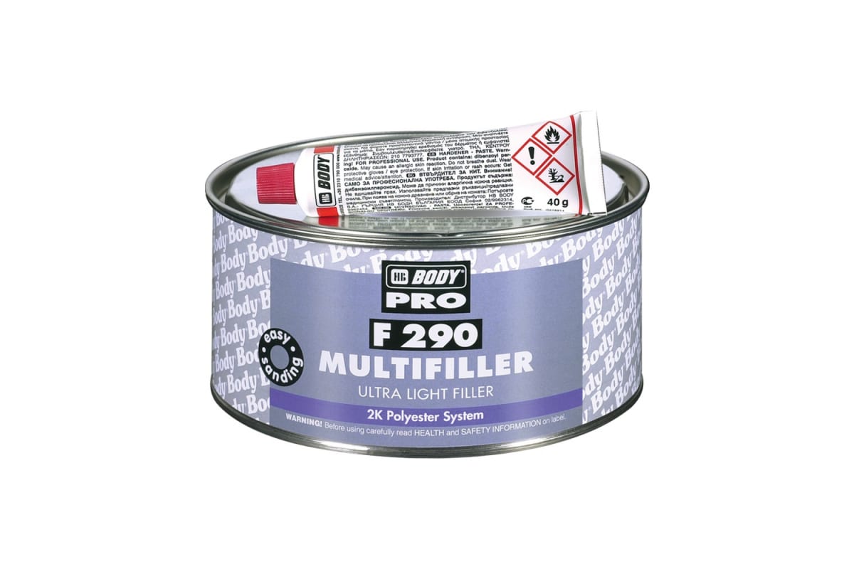 2901300003 — Шпатлевка HB BODY PRO F290 Ultra Light Multifiller Biege 3л 2901300003 HB BODY