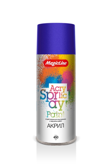 360 — Краска сине-фиолетовая (265г) RAL 5002 MAGICLINE