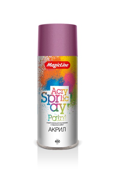 370 — Краска светло- фиолетовая (265г) RAL 4009 MAGICLINE