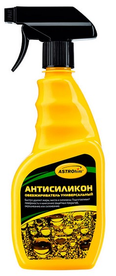 AC434 — Ас обезжириватель универсальный антисиликон спрей АСТРОХИМ