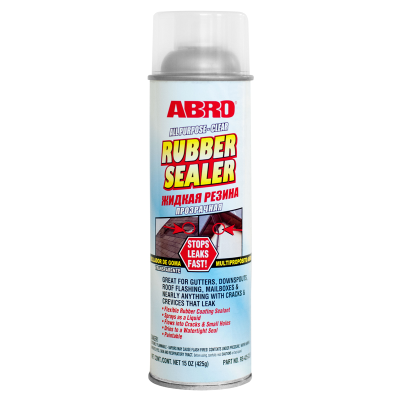 RS425CLR — RUBBER SEALER Жидкая резина (прозрачная) ABRO