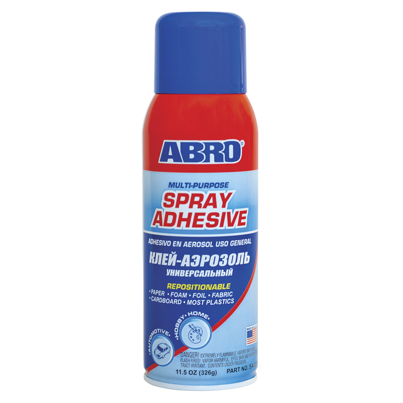 SA300 — SPRAY ADHESIVE Клей-аэрозоль универсальный ABRO