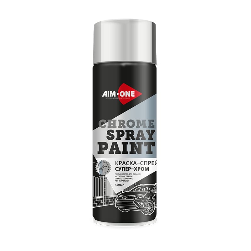 SPC450 — SPRAY PAINT CHROME Краска-спрей AIM-ONE