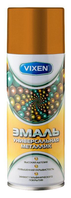 VX19210 — Эмаль универсальная металлик VIXEN