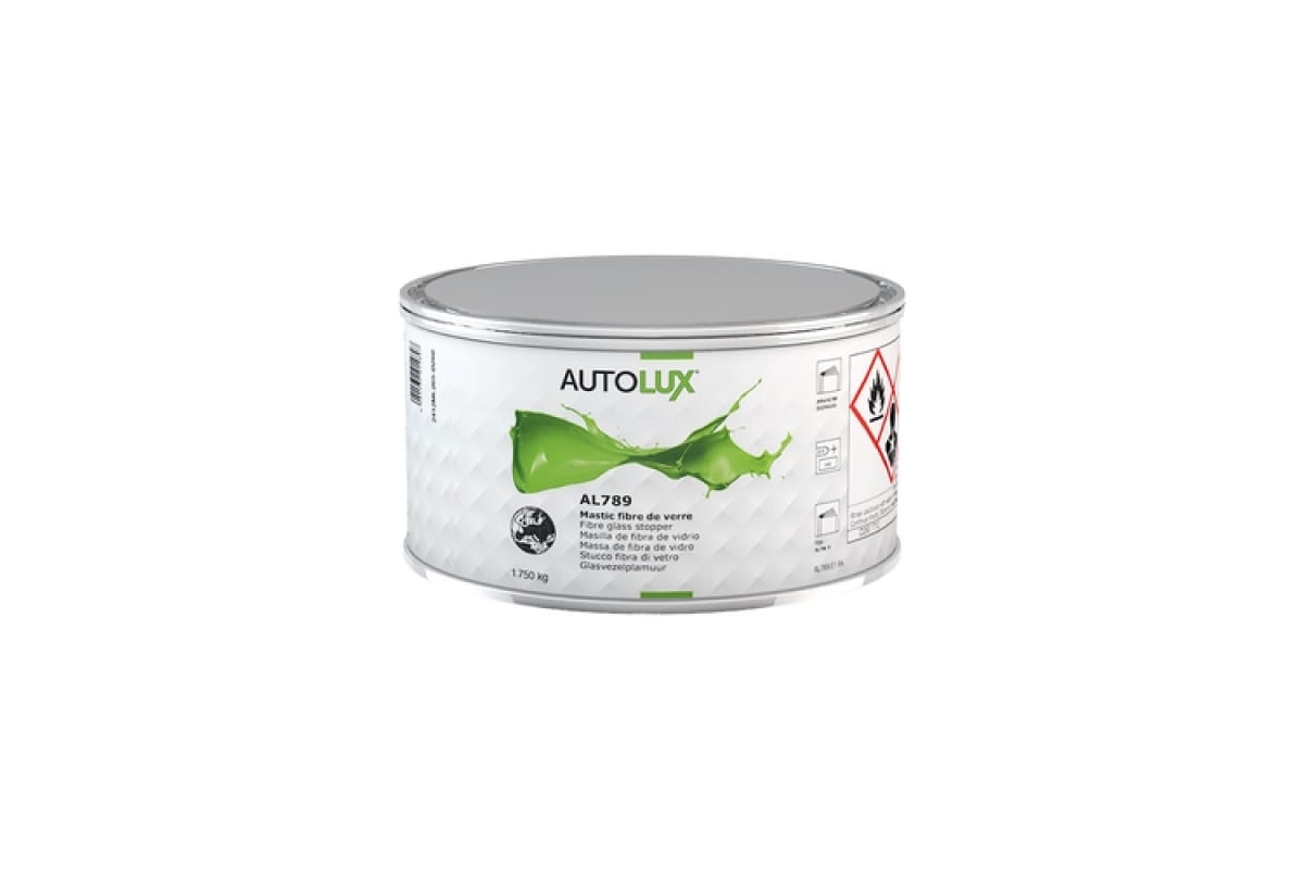 AL789S18K — Шпатлевка со стекловолокном Autolux FIBER GLASS 1,8кг AL789/S1.8K AUTOLUXE