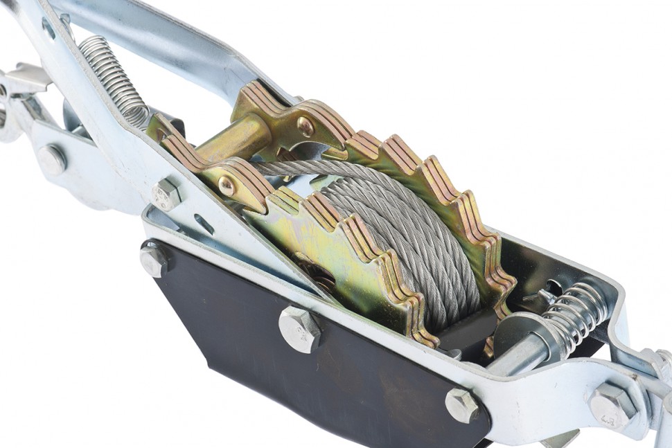 522155 — Лебедка рычажная, тяга - 1,5 т, подъем - 0,6 т, одинарное храповое колесо SPARTA