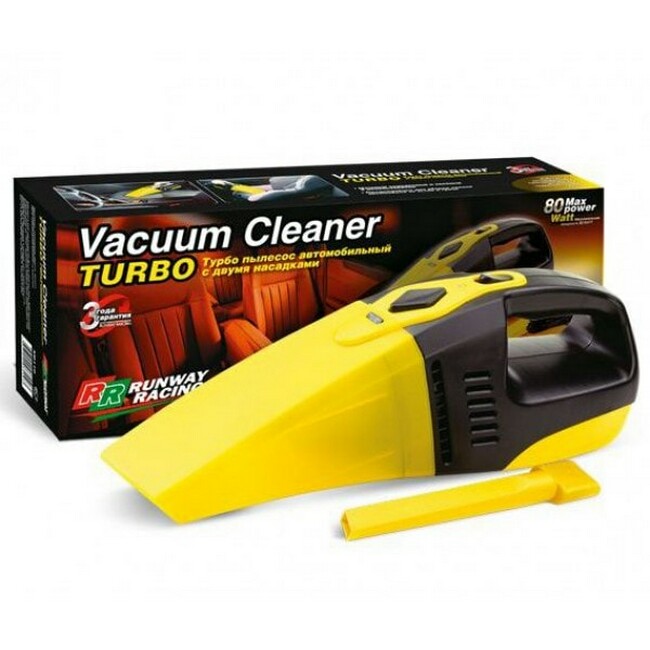 XD110 — Пылесос турбо автомобильный с двумя насадками 12в XD110 RUNWAY RUNWAY RUNWAY