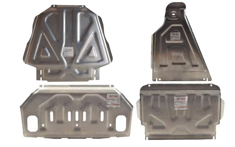 ALF3806AL — ЗащитарадиатораикартераLANDROVERDISCOVERY3Vвсе(20042009)/DISCOVERY4Vвсе(2009)(алюминий4мм) ALFECO