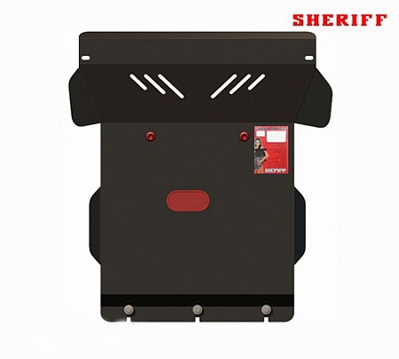 401857 — ПлощадкадлякреплениялебедкидляYAMAHAGRIZZLY450,2009,,сталь5мм SHERIFF