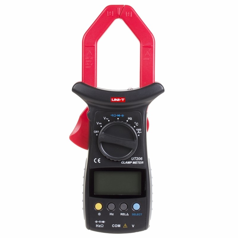 130004 — UNIT токовые клещи UT206 130004 UNI