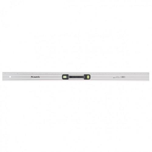 30577 — Линейка-уровень, 1000 мм, металлическая, пластмассовая ручка 2 глазка MATRIX
