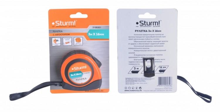 3100301 — STURM рулетка 3100301 STURM