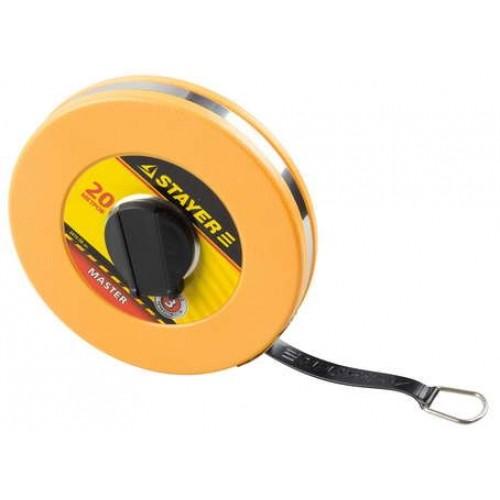 341520Z01 — Мерная лента STAYER MASTER F20  фиберглассовое двустороннее полотно  20м STAYER