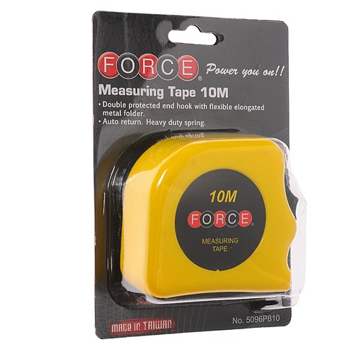 5096P810 — 5096P810рулетка10метровFORCE,шт FORCE