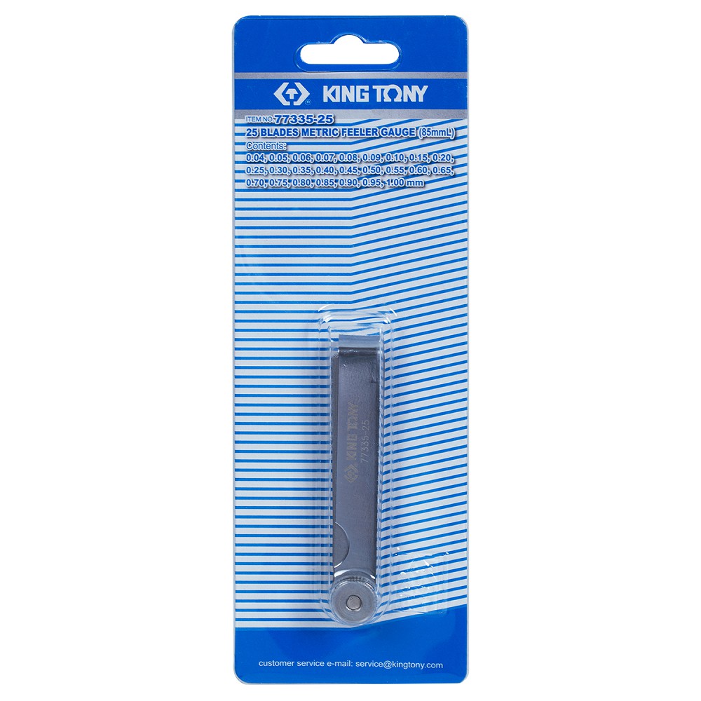 7733525 — Набор щупов для проверки зазоров предметов KINGTONY