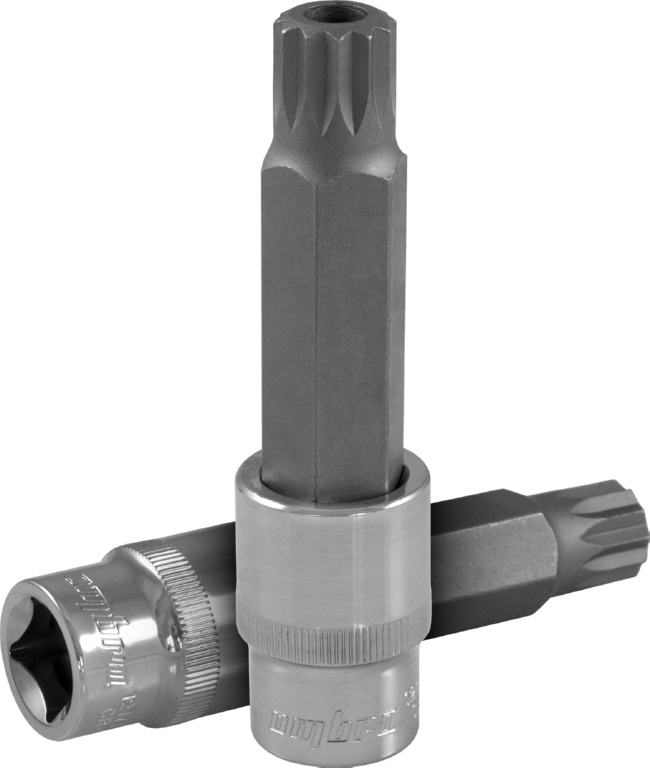 121716T — Насадка 1/2DR с вставкой TAMPERPROOF SPLINE M16 L= 100 мм OMBRA