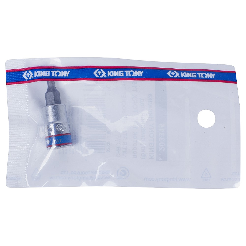 203315 — KINGTONYнасадка(бита)торцевая1/4,TORXT15,L=37мм KINGTONY