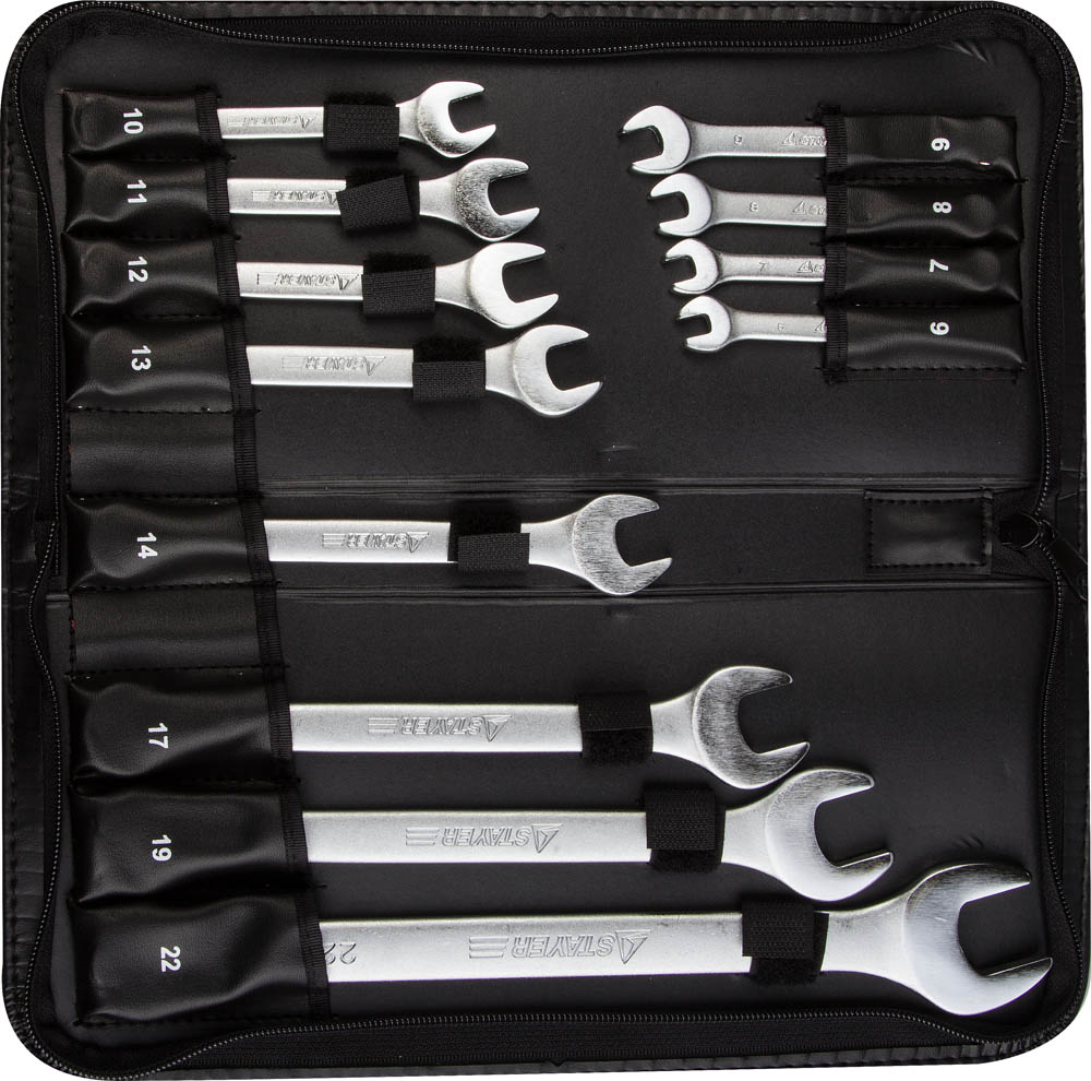 2271256H12 — Набор комбинированных гаечных ключей 12 шт  6  22 мм  STAYER STAYER
