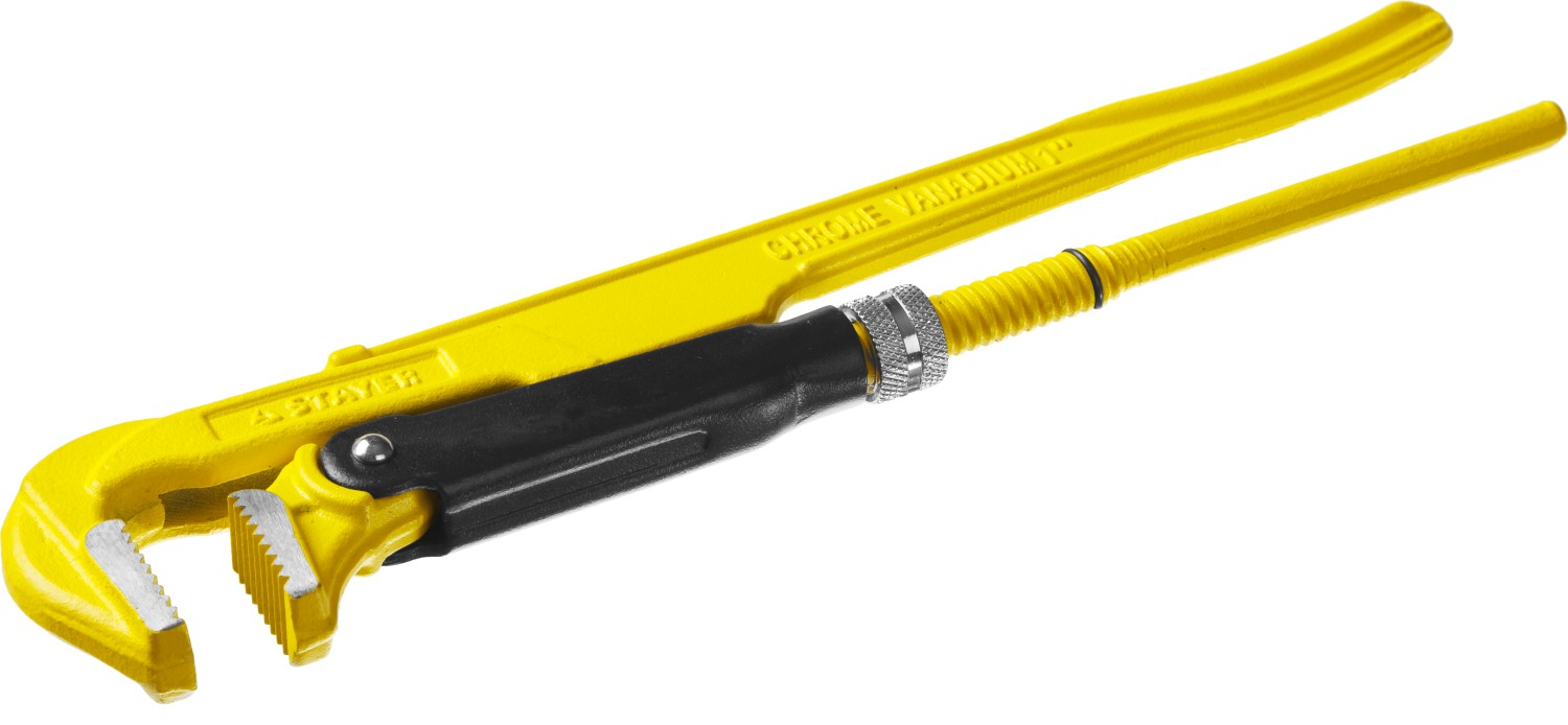 273111 — Ключ трубный STAYER PROFI рычажный  кованый  прямые губки  № 1  1 STAYER