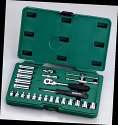 09001 — OIнабор торцевых головок 14DR 3,514 мм, 25 предметов SATA