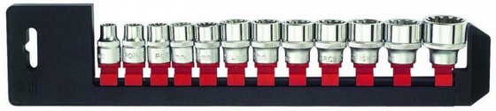 3122Q — 3122Q3/8наборуниверсальныхкороткихголовок822мм12пр.FORCE,шт FORCE