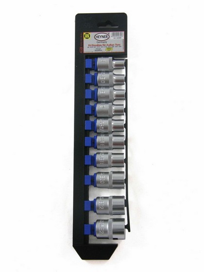 443000 — Набор головок, звездочек из 10 пр. HEYNER HEYNER