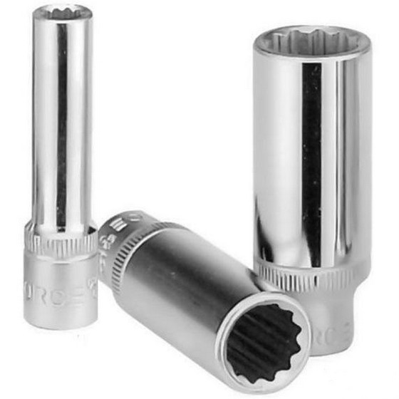 5396312 — 3/8 Головка длин. 12гр. 12мм. L=63 мм. FORCE