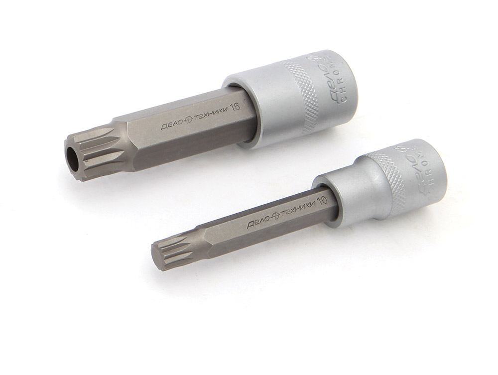 625464 — Головка со вставкой SPLINE 1/2DR M14 100 мм (дело техники) ДЕЛО ТЕХНИКИ